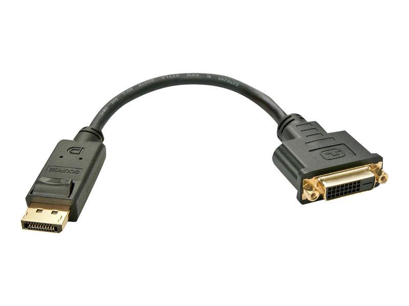 LINDY ADAPTATEUR DE BASE DISPLAY PORT 1.2 VERS DVI-D