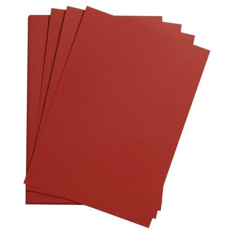 LOT DE 5 - ETIVAL COLOR PAQUET 5F A4 160G - BORDEAUX