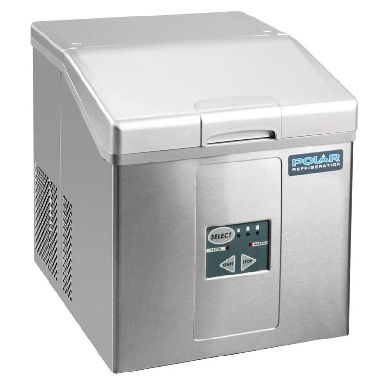 Machine à glaçons creux cylindriques de comptoir 15 kg/24h - stockage 2 kg- Série C | Polar - CH479_0