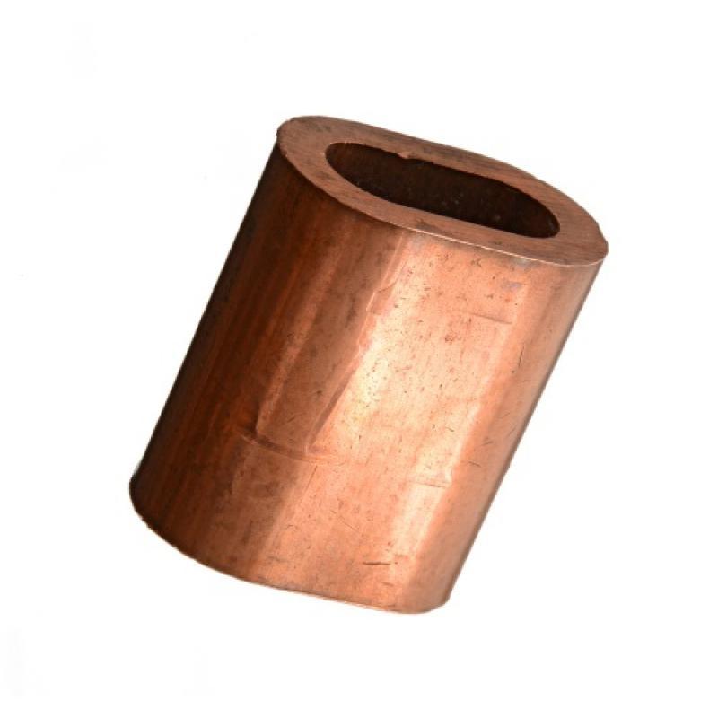 Manchon cuivre pour câble inox ø 1,5mm sachet de 10 pièces_0