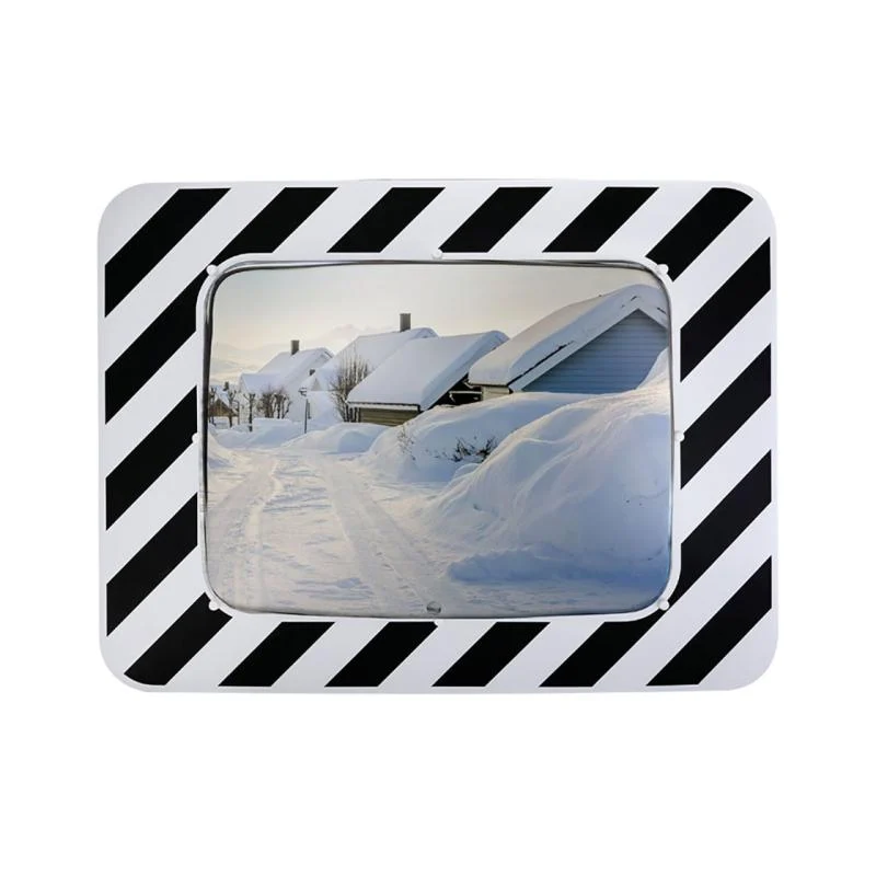 Miroir routier antigivre/antibuée optique 600 x 400, cadre 900 x 680_0