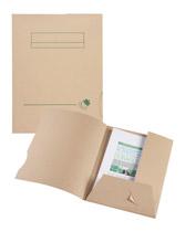 SOUS-DOSSIER 2 RABATS KRAFT OXFORD 24 X 32 CM - PAQUET DE 50