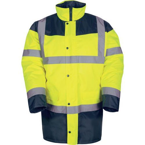 PARKA À BANDES RÉTRO RÉFLÉCHISSANTES DE TAILLE M - SINGER SAFETY