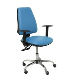 Piqueras y Crespo Silla Elche S 24 horas similpiel azul claro - bleu multi-matériau 14ASSP261B10CRRP_0