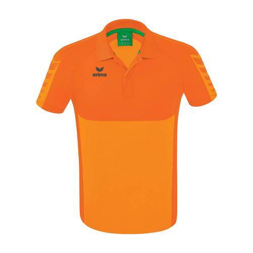 POLO HOMME - ERIMA - SIX WINGS ORANGE/ORANGE