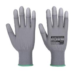 Portwest - Gants manutention en nylon avec doigts enduit PU lisse Gris Taille 6 - 5036108279197_0