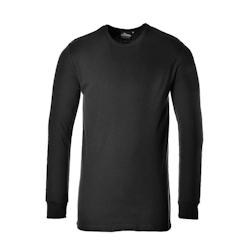 Portwest - Tee-shirt chaud manches longues Noir Taille 3XL - XXXL noir textile 5036108228058_0