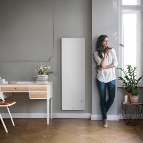 RADIATEUR ÉLECTRIQUE CHALEUR DOUCE 1000W EQUATEUR 4 VERTICAL BLANC - THERMOR 427237