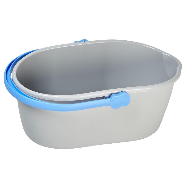 Seau plastique grande capacité 12L - SPONTEX EXPERT - Bec verseur et fond à encoche_0