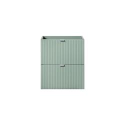 STELLAMEUBLES Meuble sous vasque à salle de bain tiroirs LINE REED GREEN - 3667335114719_0