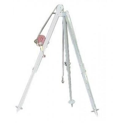 TRIPODE EN ALUMINIUM AVEC TREUIL - 500KG