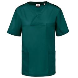 Tunique médicale manches courtes polycoton WK. Designed To Work vert T.5XL WK Designed To Work - vert polyester 3663938351124_0