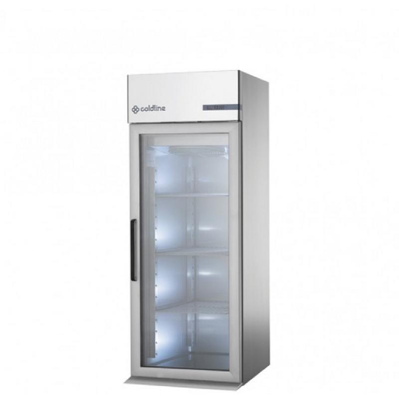 Armoire réfrigérée à chariot positive GN2/1 - 600x400 - Groupe logé - 1 porte vitrée - 830 litres - J1001MV-2_0