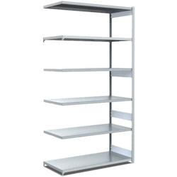 BITO Rayonnages à tablettes, type L - charge par tablette 100 kg L1008 mm x P624 mm x H2500 mm finition galvanisée - acier 4250692957212_0