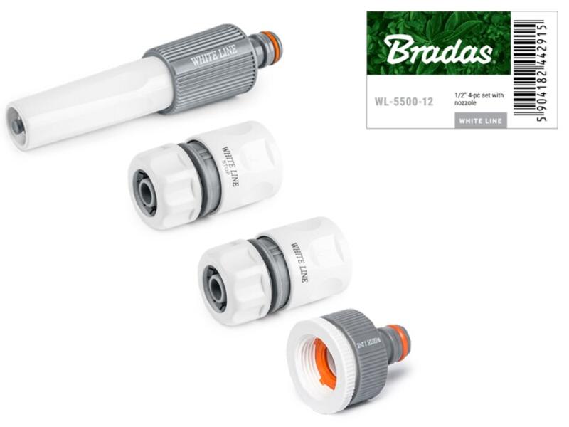 Bradas Set de buses d'arrosage WHITE LINE, 1/2