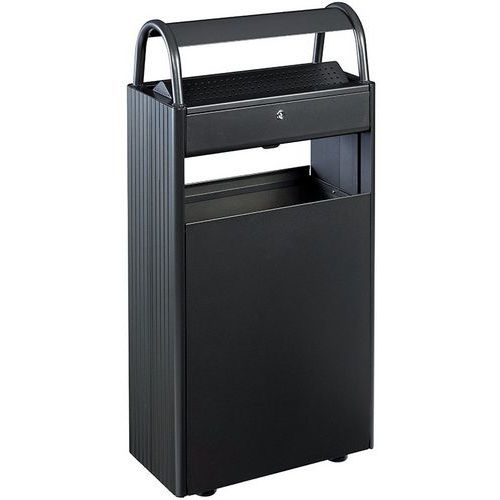 CENDRIER/CORBEILLE SUR PIED 12L/60L KOPA GRIS ANTHRACITE - ROSSIGNOL PRO