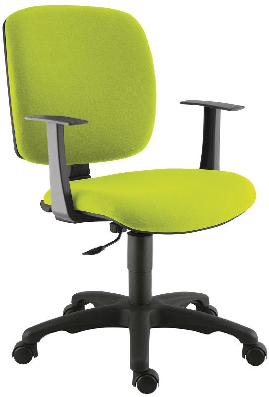 CHAISE DE BUREAU KAOLA DOSSIER BAS COLORIS PISTACHE - MANUTAN COLLECTIVITÉS