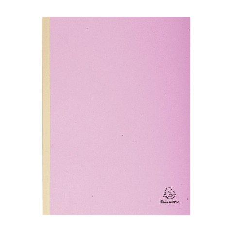 CHEMISE DOSSIER À SOUFFLET CARTE EXACOMPTA DOS TOILÉ 24 X 32 CM LILAS - PAQUET DE 25