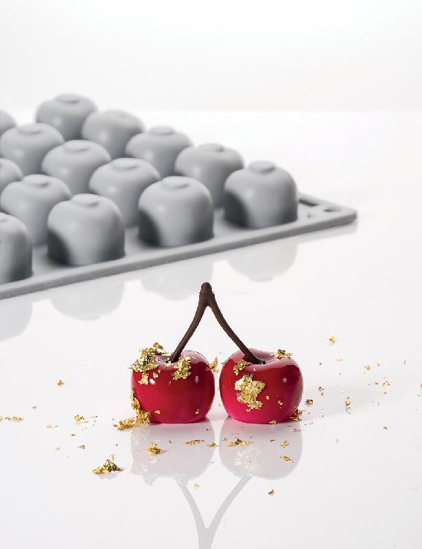 Cherry - Moule en silicone Gourmand Horeca Pavoni Italia - 35 empreintes_0