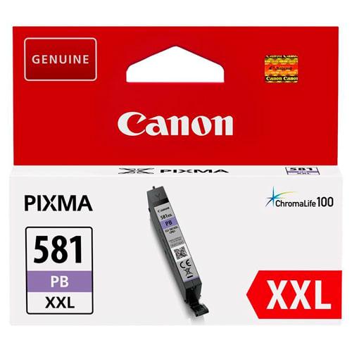 Canon cartouche jet d'encre 581 photo bleu XXL - 1999C001 - Compatible imprimantes Pixma TS séries_0