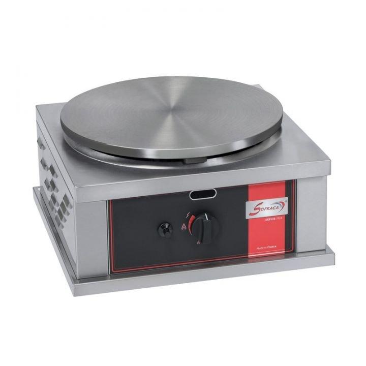 Crêpière GAZ PRO à usage intensif - Diamètre 40 cm - SOFRACA_0