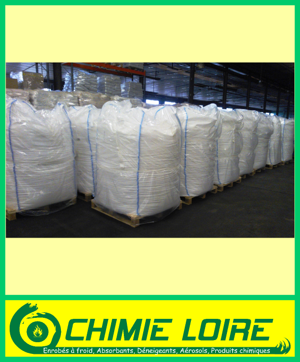 Déverglaçant magnésite bio - Big bag de 1000 kg avec goulotte refermable - Efficace jusqu'à -30°C_0