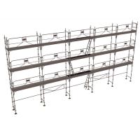 ÉCHAFAUDAGE FAÇADIER DUO-45+ - LOT 128 M2