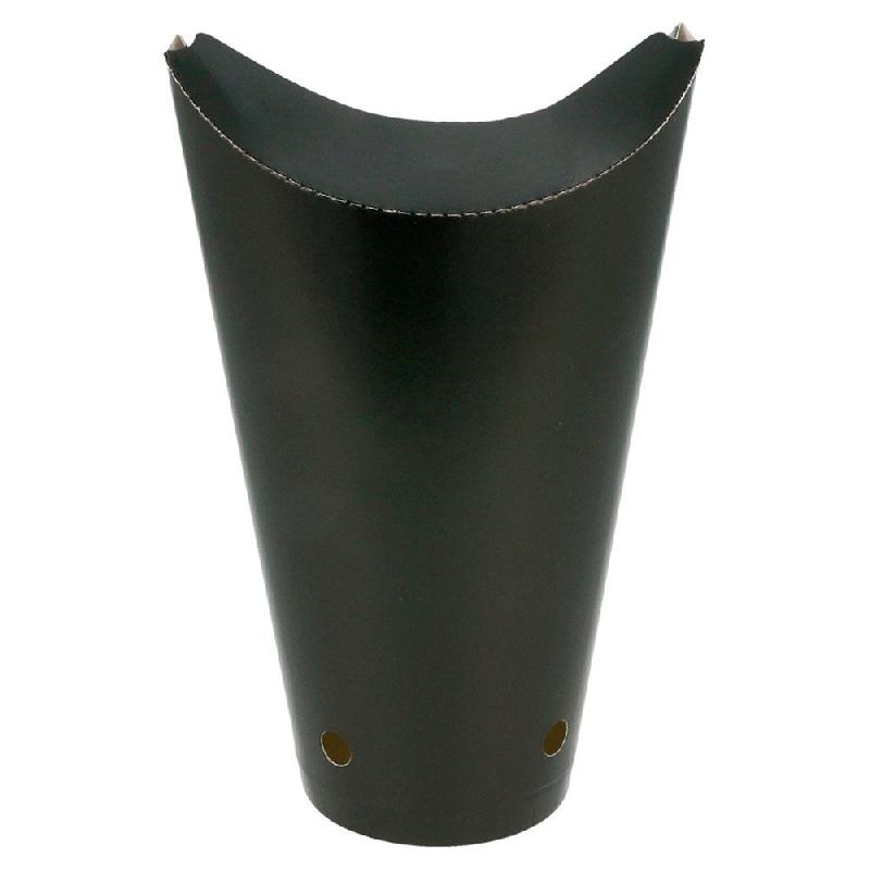 Gobelet à frites refermable Black Edition 660cc Ø8,5x18cm - par 50_0