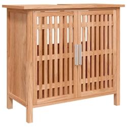 Helloshop26 - Armoire de salle de bain 66 x 29 x 61,5 cm bois massif de noyer 02_0006545 - 3000361124633_0