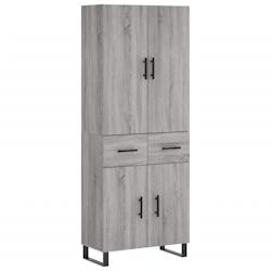 Helloshop26 - Buffet bahut commode armoire meuble de rangement organisateur cuisine salle de séjour salon haut sonoma 69,5 x 34 x 02_0035541 - 300021_0