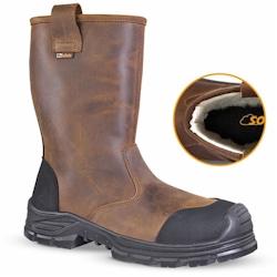 Jallatte - Bottes de sécurité marron JALCYPRESS SAS S3 CI SRC Marron Taille 40 - 40 marron matière synthétique 8033546323175_0