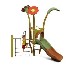 Structure de jeu combinée - dimensions 3010x2765x3000 mm - PICCOLO 1 FANTASTIC / JPX-0007 - Husson International_0
