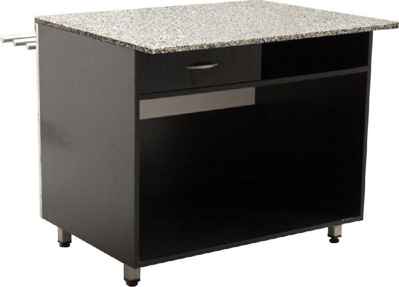 KBS Gastrotechnik KBS Table de caisse Tiroir arrière 1000x800x860 mm noir tôle d'acier - 731305_0