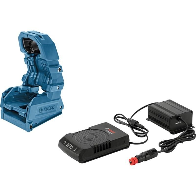 KIT VÉHICULE BOSCH : CHARGEUR AUTO GAL 1830 W-DC + HOLSTER DE CHARGE À INDUCTION - 1600A00C4A
