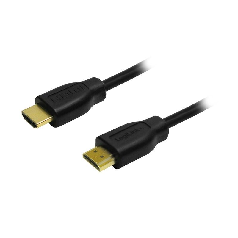 LogiLink Câble HDMI 1.4, A mâle - A mâle, 0,2 m - noir 4052792040555_0