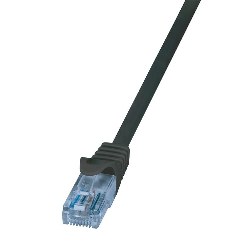 LogiLink Professional Câble Patch EconLine, cat.6A, U/UTP, 10,0 m, noir, 10 m - noir 4052792044249_0