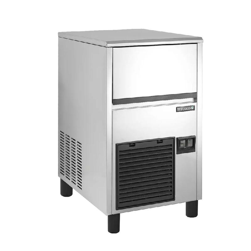 Machine à glaçons pleins cylindriques 18g - 26 kg/24h - stockage 8 kg | Tefcold - TC26_0