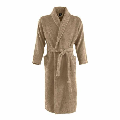 PEIGNOIR PALACE EN COTON BEIGE