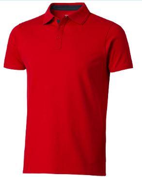 Polo manches courtes Hacker - 100% coton - maille piquée 220 g/m² - col en côte tricot plat_0