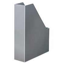 PORTE-REVUES I-LINE, A4, PLASTIQUE, GRIS FONCÉ - LOT DE 4