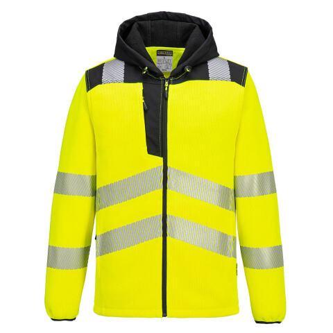 PORTWEST PW335 POLAIRE TECHNIQUE HI-VIS PW3 JAUNE/NOIR - TAILLE XXXL