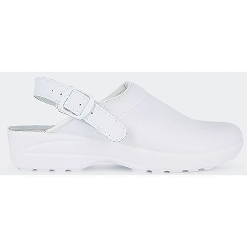 SABOT HÔPITAL MADO BLANC EN CUIR OB E A SRC POINTURE 37 - NORDWAYS