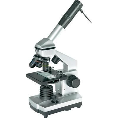 MICROSCOPE POUR ENFANTS BRESSER OPTIK 8855000 MONOCULAIRE 40 X LUMIÈRE RÉFLÉCHIE, LUMIÈRE TRANSMISE