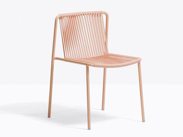 Lot de 4 chaises Tribeca Pedrali pour usage extérieur_0