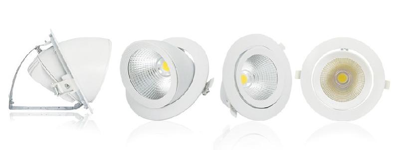 SPOT LED ESCARGOT ORIENTABLE 20W 4000°K VISION-EL 7672