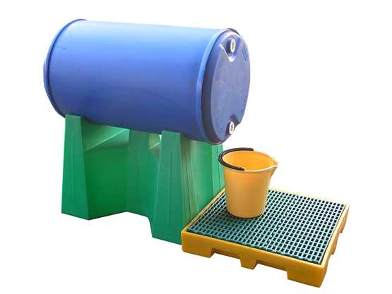 Support de fût - SFA1-220 - stockage horizontal pour fût unique de 220 litres en polyéthylène_0