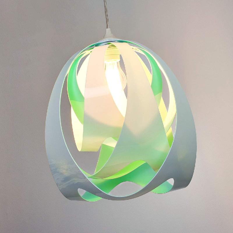 SLAMP GOCCIA DI LUCE SUSPENSION, BLEU-VERT