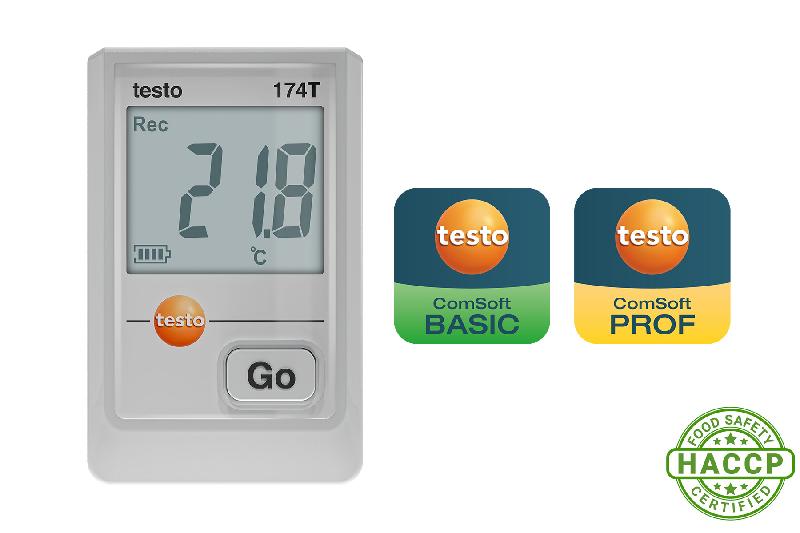 Testo 174T - Mini-enregistreur de température USB, EN 12830, HACCP - Mémoire 16,000 valeurs_0