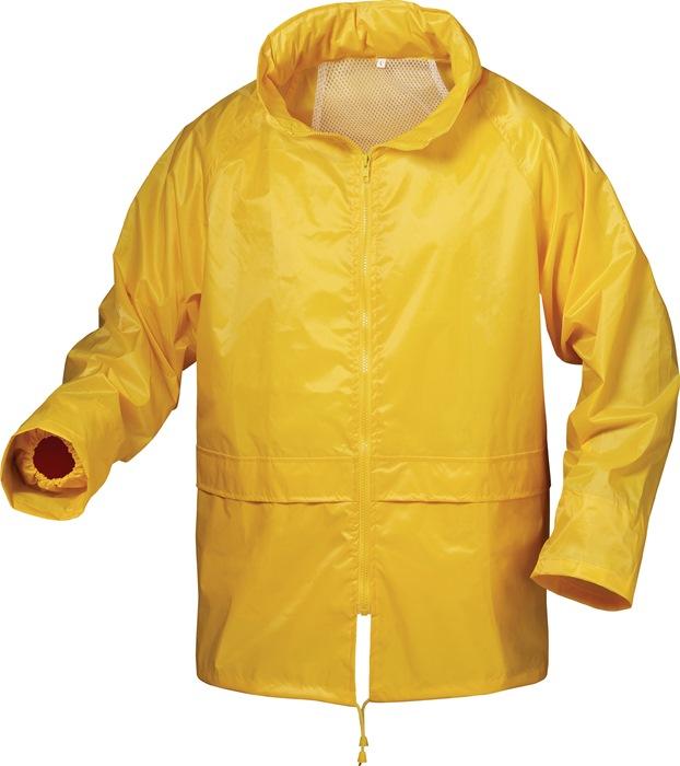 Veste de pluie Herning taille XXL jaune 100 % PES, revêtement PVC CRAFTLAND_0