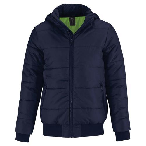 VESTE DOUDOUNE SUPER HOOD NOIR/VERT